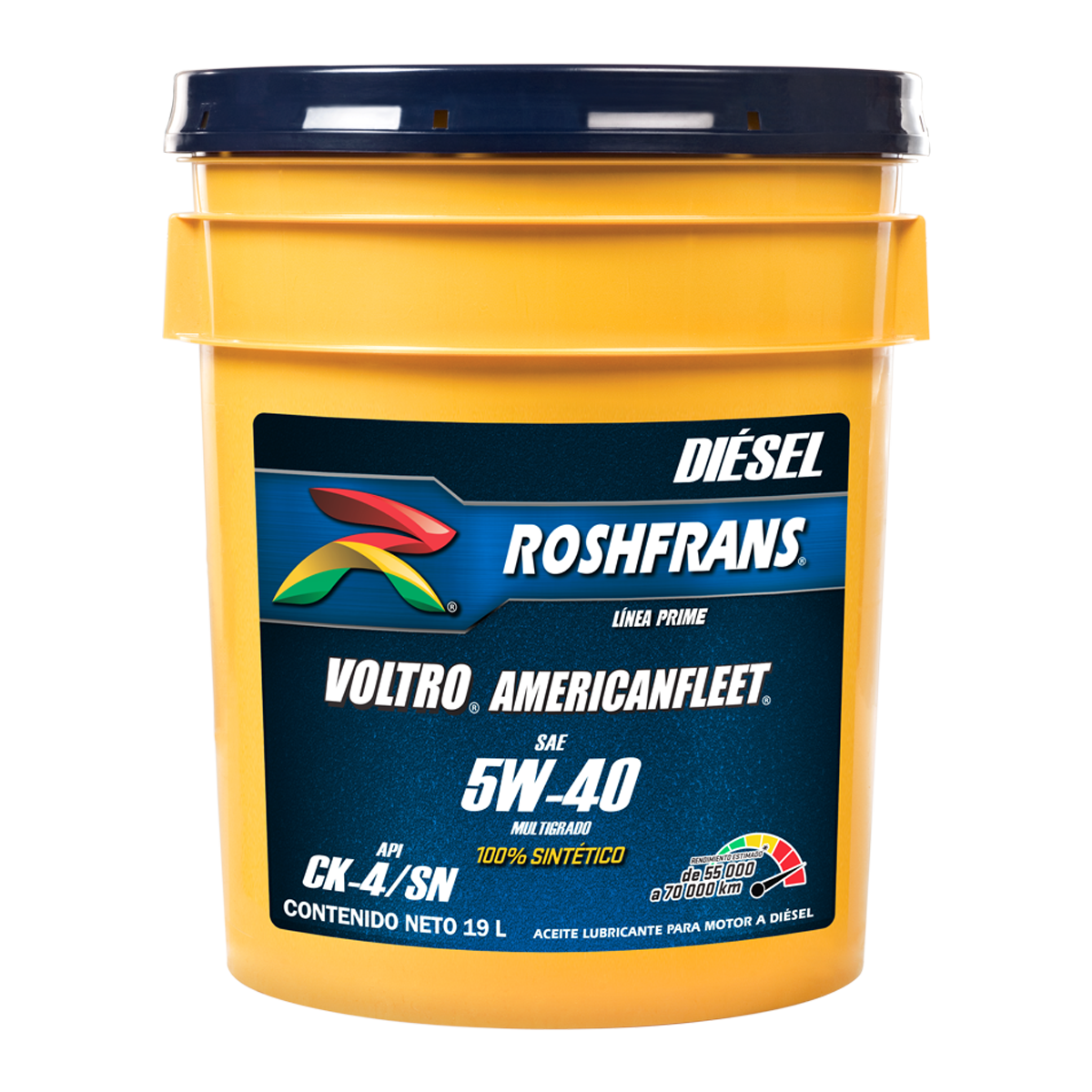 16600-19.00 L CUBETA VOLTRO AMERICANFLEET API CK-4SN SAE 5W-40