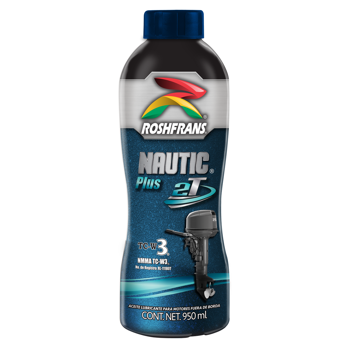 897-0.950 L BOTELLA 2 TIEMPOS NAUTIC PLUS NMMA TC-W3 ND